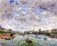 View of the Seine, Paris