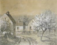Ferme en hiver