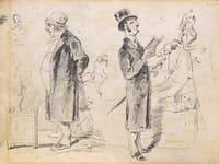 Study of characters (recto)