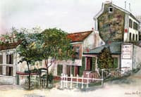 The Lapin Agile in Montmartre
