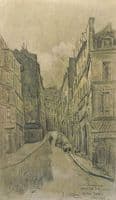 Vieux Paris, rue des Boulangers, quartier St Victor