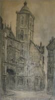 Rouen, la tour du Gros Horloge