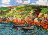 Fishing Boats near the Breton Coast