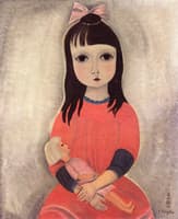 LIttle Girl with Doll