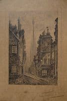 Vue présumée de Rouen