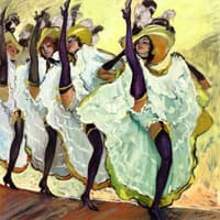 Dancers of the French Cancan
