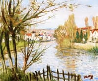 A Village by the River
