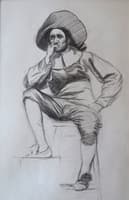 Man in costume