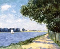 The Banks of the Seine at Petit Gennevilliers