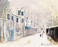 Rue Saint-Vincent in Montmartre