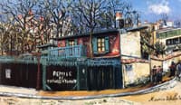 The Remise de Voitures d'Enfants, Rue Lamarck in Montmartre