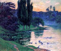 Pond with Ducks