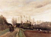 Eperono (Eure-et-Loir) the Road to Laboureur