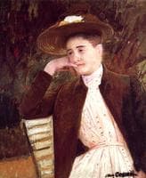 Celeste in a Brown Hat