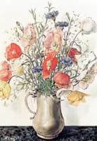Vase of Poppies