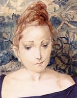 Woman with a Tapestry