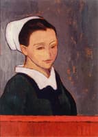 Breton Woman at Pont Aven