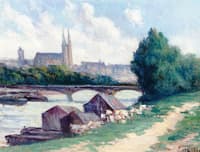 Angers, the Banks of the Seine