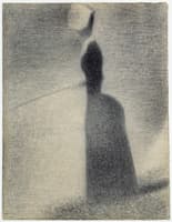 A Woman Fishing