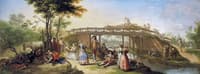 The Canal Bridge in Madrid