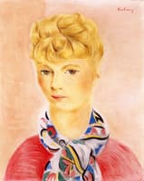 Bust of a Young Blond Woman