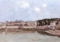 Trouville, the Market Place and the Ferry