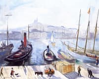 The Port of Marseille, Notre-Dame de la Garde