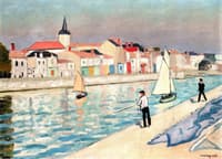 Anglers on la Chaume
