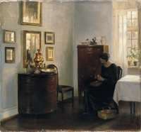 Woman with a Fruit Bowl