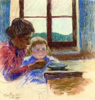 Madame Guillaumin and Her Son André