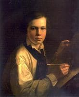 Portrait of the Artist's Son at the Easel