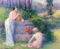 Woman at the Fountain