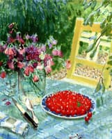 Still Life with Cherries
