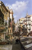 A Busy Thoroughfare, Palermo, Sicily