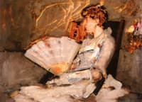 A Lady with a Fan