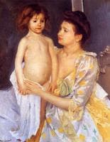 Jules Being Dried by His Mother