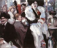 In the Café d'Harcourt