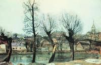 Pskov. Willows