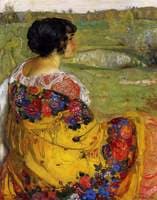 Portrait of Artist's Wife, Lyubov