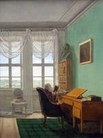 The Court Preacher D Reinhard in His Study