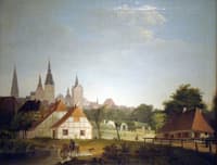 View of Rostock from the West