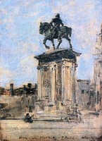 Venice: The Statue of Condottiere Colleoni