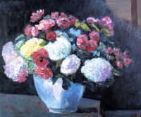 Bouquet of Hydrangeas and Roses