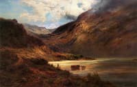 Cattle Watering in the Highlands