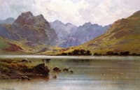Cattle Watering on a Loch