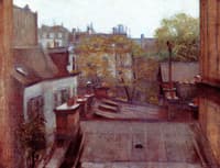 View of Roofs, Paris