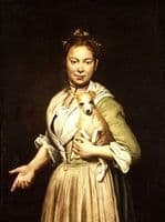 A Woman with a Dog