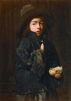 Beggar Boy with a Piece of Pie