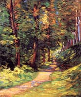 Epinay-sur-Orge: A Path in the Woods