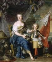 Portrait of Jeanne Louise de Lorraine, Mademoiselle de Lambesc and her brother Louis de Lorraine